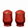 Cantaria Salt and Pepper Set Poppy Red