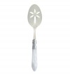 Aladdin White Brilliant Slotted Spoon