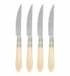Aladdin Ivory Antique Steak Knife Se/4