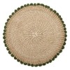 Tahitian Border Placemat in Grass Set/4