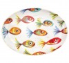 Pesci Colorati Oval Platter