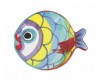 Pesci Colorati Figural Fish Canape Plate