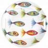 Pesci Colorati Handled Round Tray