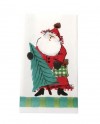 Old St. Nick Guest Towel Green