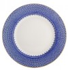 Cobalt Blue Lace Dinner Plate