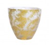 Rufolo Glass Gold Scattered Votive