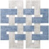 Celtic Placemat Ice Blue/Granite Set/4