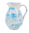 Amalfitana Aqua Splatter Pitcher
