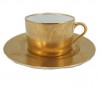 Carat Gold Tea Cup and Saucer