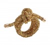 Glam Knot Napkin Ring in Gold Set/4