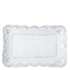 Incanto White Lace Small Rectangular Platter