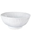 Incanto White Stripe Large Serving Bowl