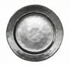 Pewter Stoneware Round Dinner Plate