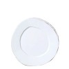 Lastra White Salad Plate