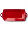 Lastra Red Handled Rectangular Platter