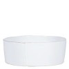 Lastra White Large Serving Bowl