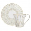 Luminous Gold Tea Cup and Saucer