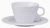 Osmose White Tea Cup and Saucer