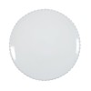 Pearl White Dinner Plate