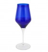 Contessa Cobalt Wine Glass Set/4
