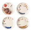 Forest Walk Tidbit Plates Set/4
