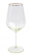 Rainbow Yellow Wine Glasses Set/4