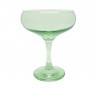 Fine Line Light Green with White Rim Coupe Set/4