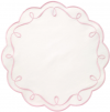 Ribbon Twirl Rose Placemat Set/4