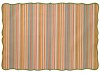 Bonaire Scalloped Rectangle Placemat Set/4