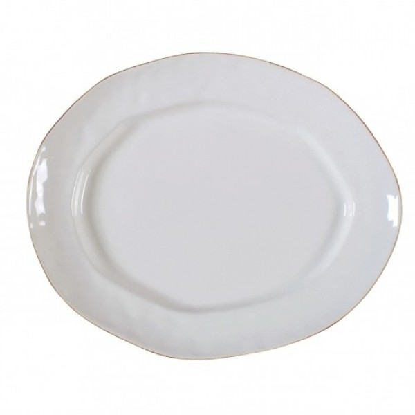 Cantaria Large Oval Platter White