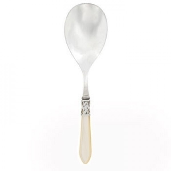 Aladdin Ivory Antique Serving Spoon