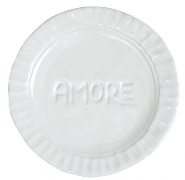 Pietra Serena Amore Plate