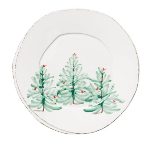 Lastra Holiday European Dinner Plate