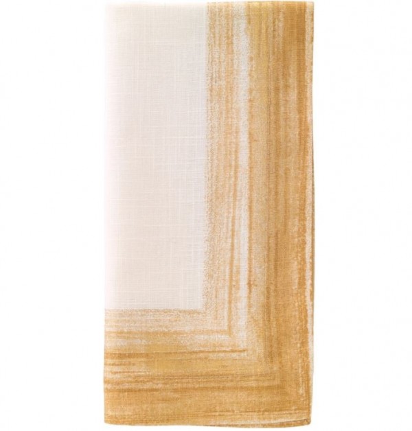 Cornice Light Gold Napkin Set/4