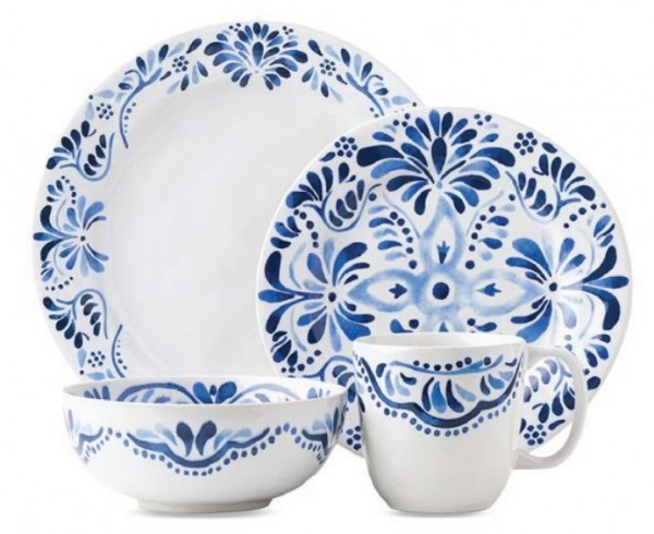 Iberian Indigo Four Piece Place Setting