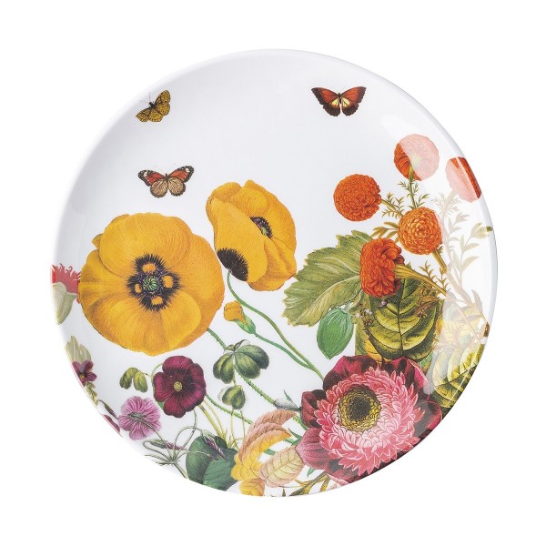 Field of Flowers Melamine Salad Plate