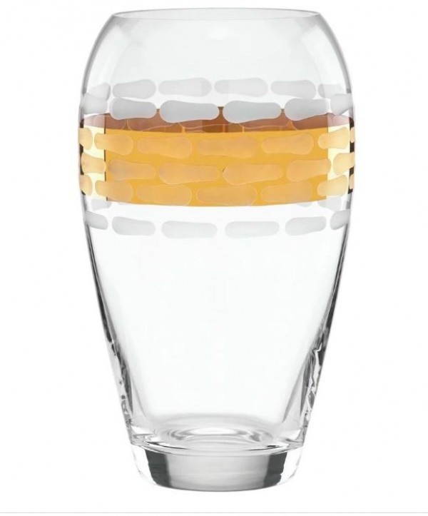 Truro Gold Glass Vase