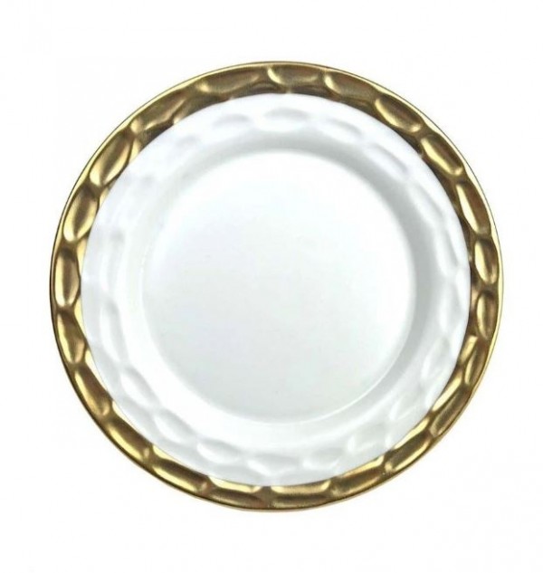 Truro Gold Salad Plate