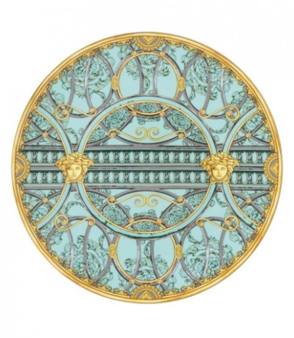 La Scala Del Paazzo Verde Charger/Service Plate