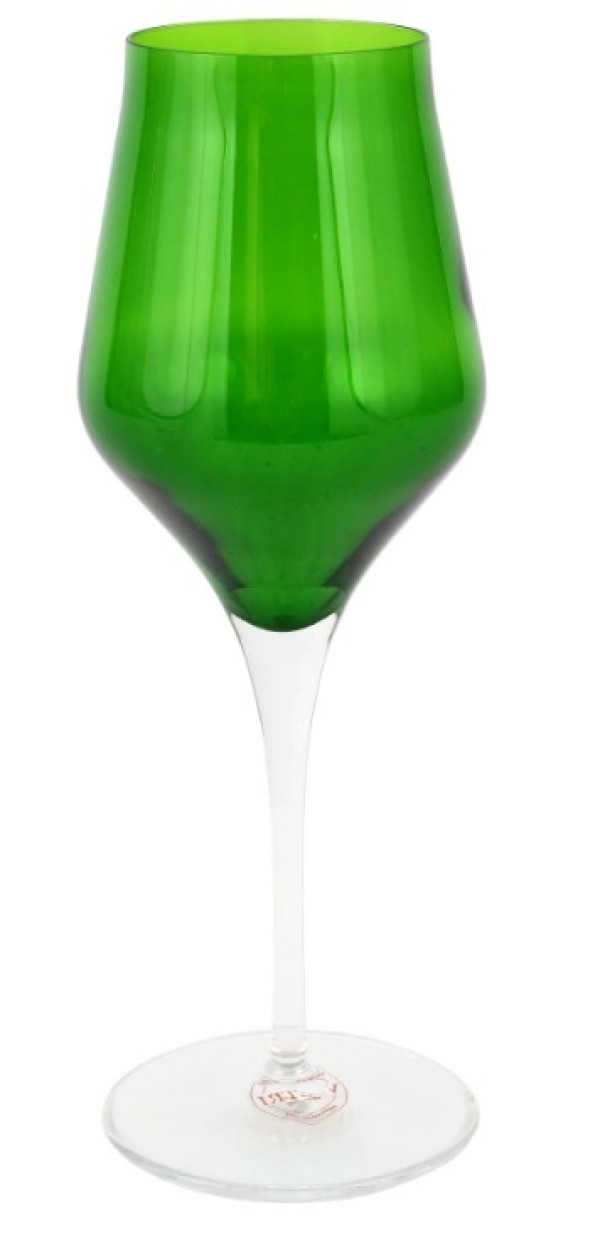 Contessa Emerald Water Glass Set/4