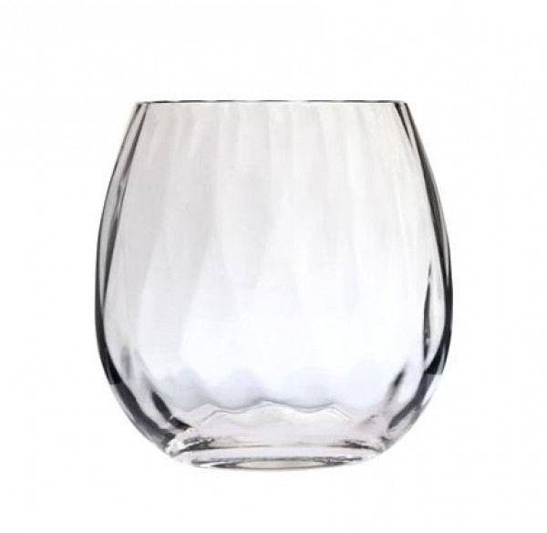 Luster Stemless Wine Glass Grey - Abigail's