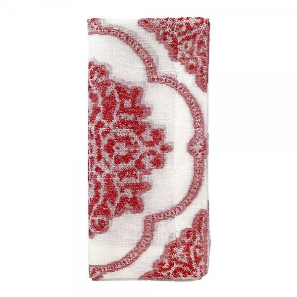 Corte Red Napkin Set/4