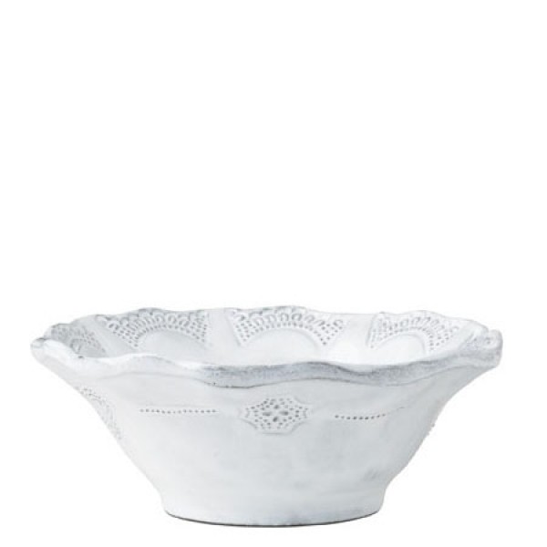 Incanto White Lace Cereal Bowl