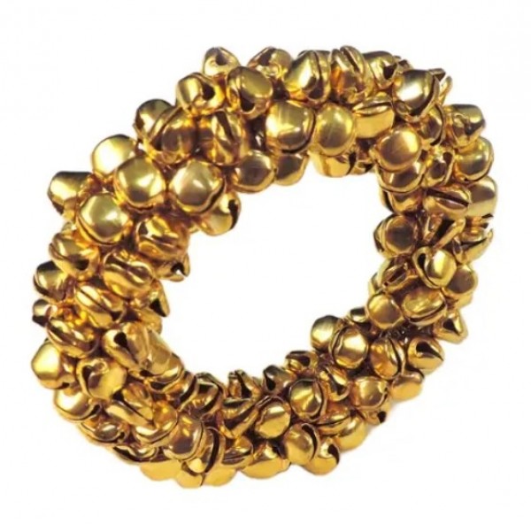 Petite Bell Gold Napkin Ring Set/4