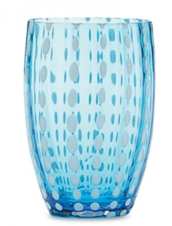 Perle Aqua Tumbler Set/4
