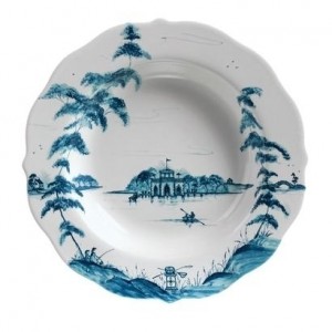 Country Estate Pasta Bowl Boathouse Delft Blue