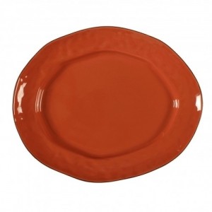 Cantaria Large Oval Platter Persimmon