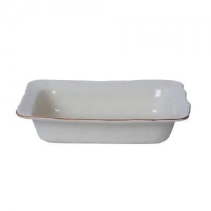 Cantaria Medium Rectangular Baker White