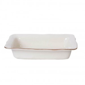 Cantaria Large Rectangular Baker White