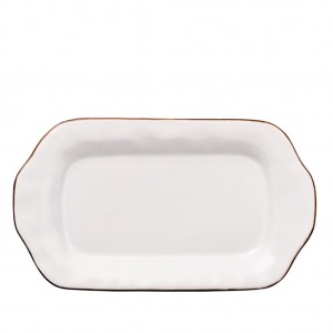 Cantaria Butter/Sauce Server Tray White